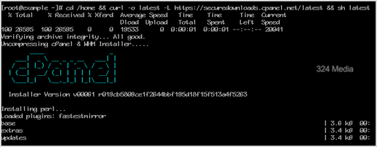 cpanel-installation-started-on-console.gif